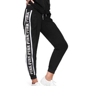 PINK Bling Joggers